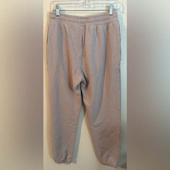Jordan Essentials Pleated Fleece Cuffed Sweatpants Beige/Gray Women's Size XS - Picture 15 of 15